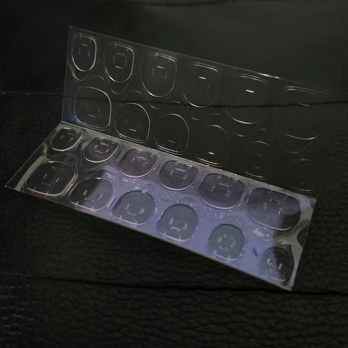 120 240pcs strong     tape press nail tips double