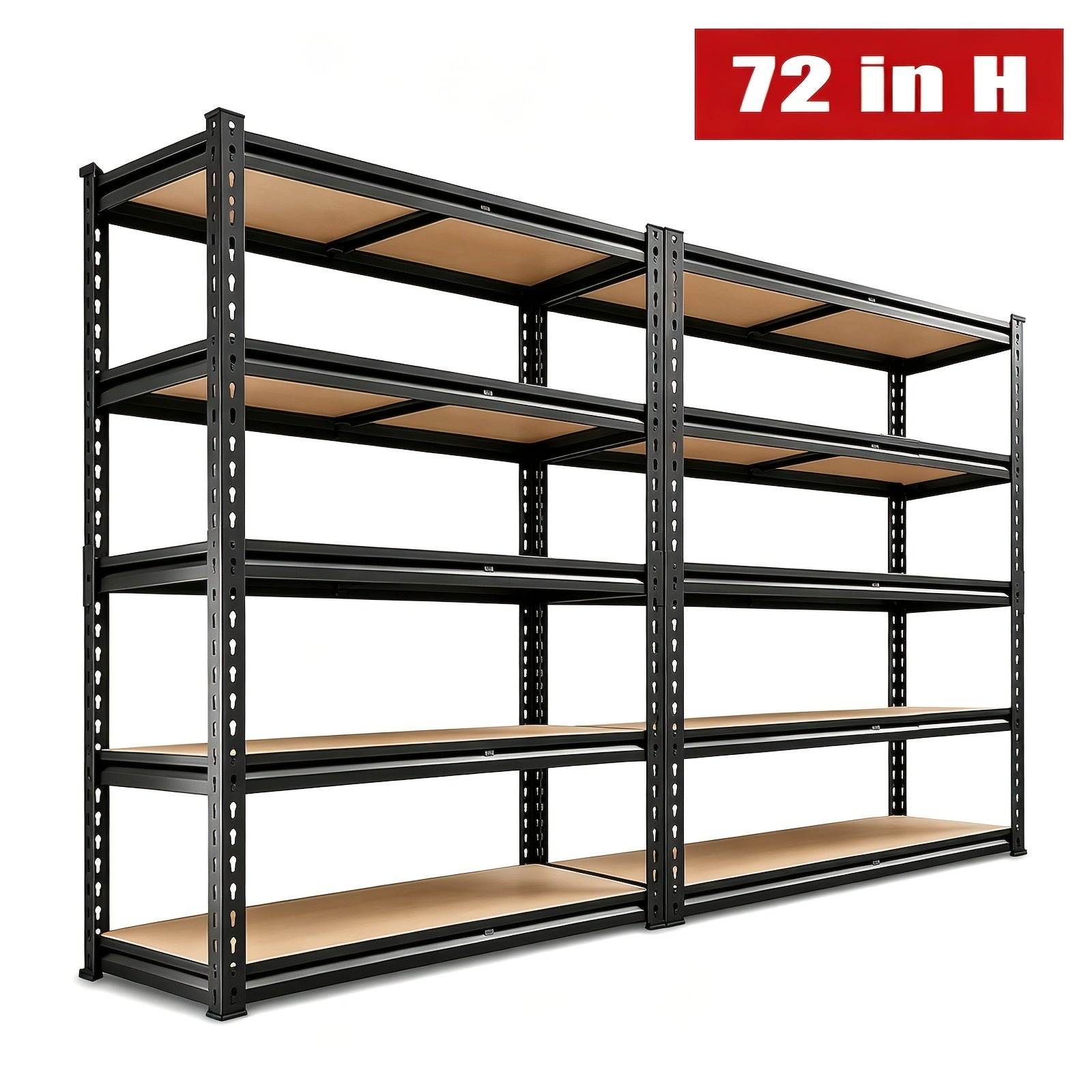2000lbs shelving heavy duty 5 tier storage shelves