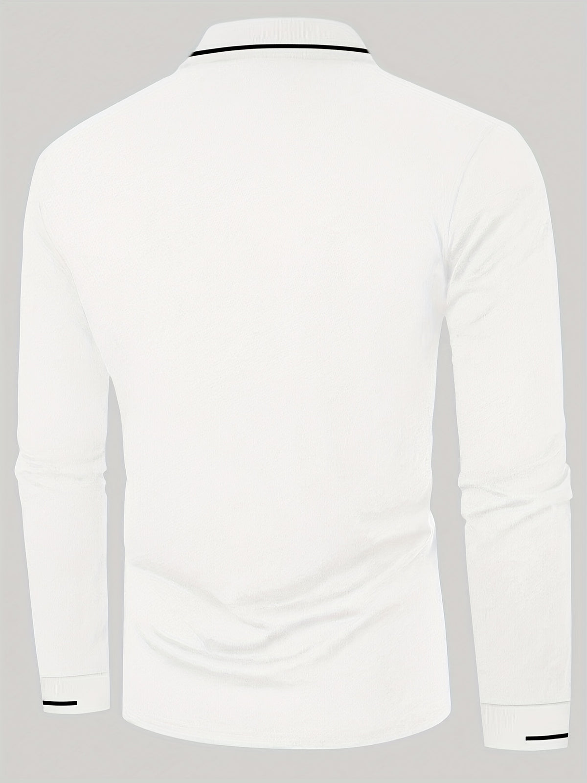 mens fashion long sleeve   shirt casual golf wear