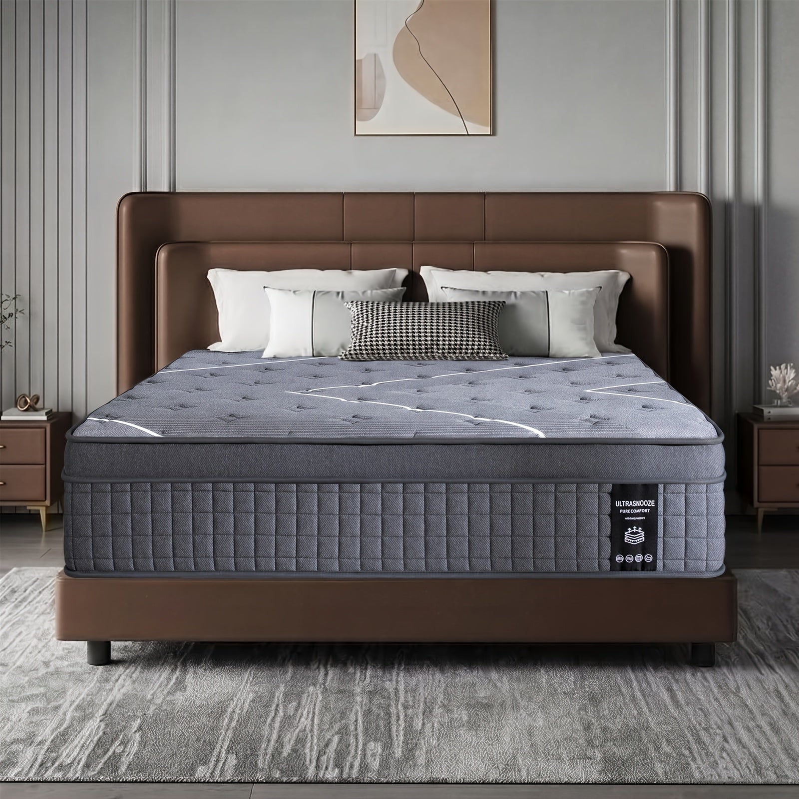 king size 16 inch   mattress memory foam