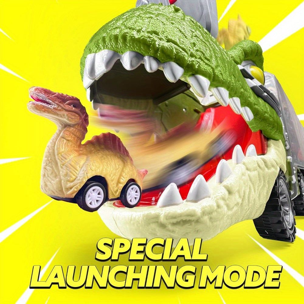 13 packs   dinosaur truck toys kids transport
