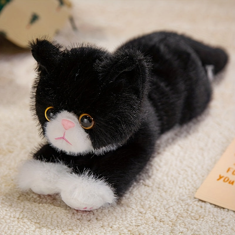 premium stuffed animal plush toy realistic cat plush animals