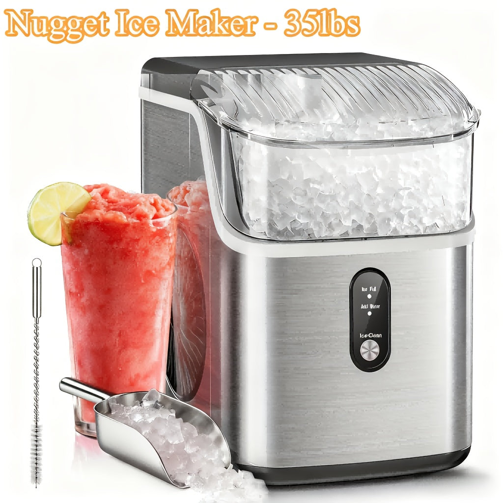 ice makers countertop 35lbs day pebble ice maker