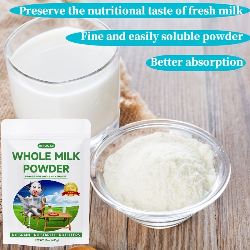whole milk powder 1lb no additives   source