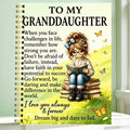 blank page notebook granddaughter spiral notebook elegant