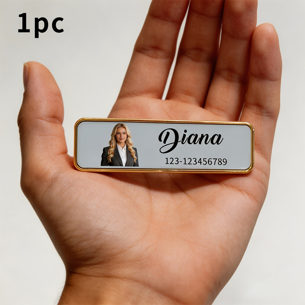 image customization personalized custom name tags badge