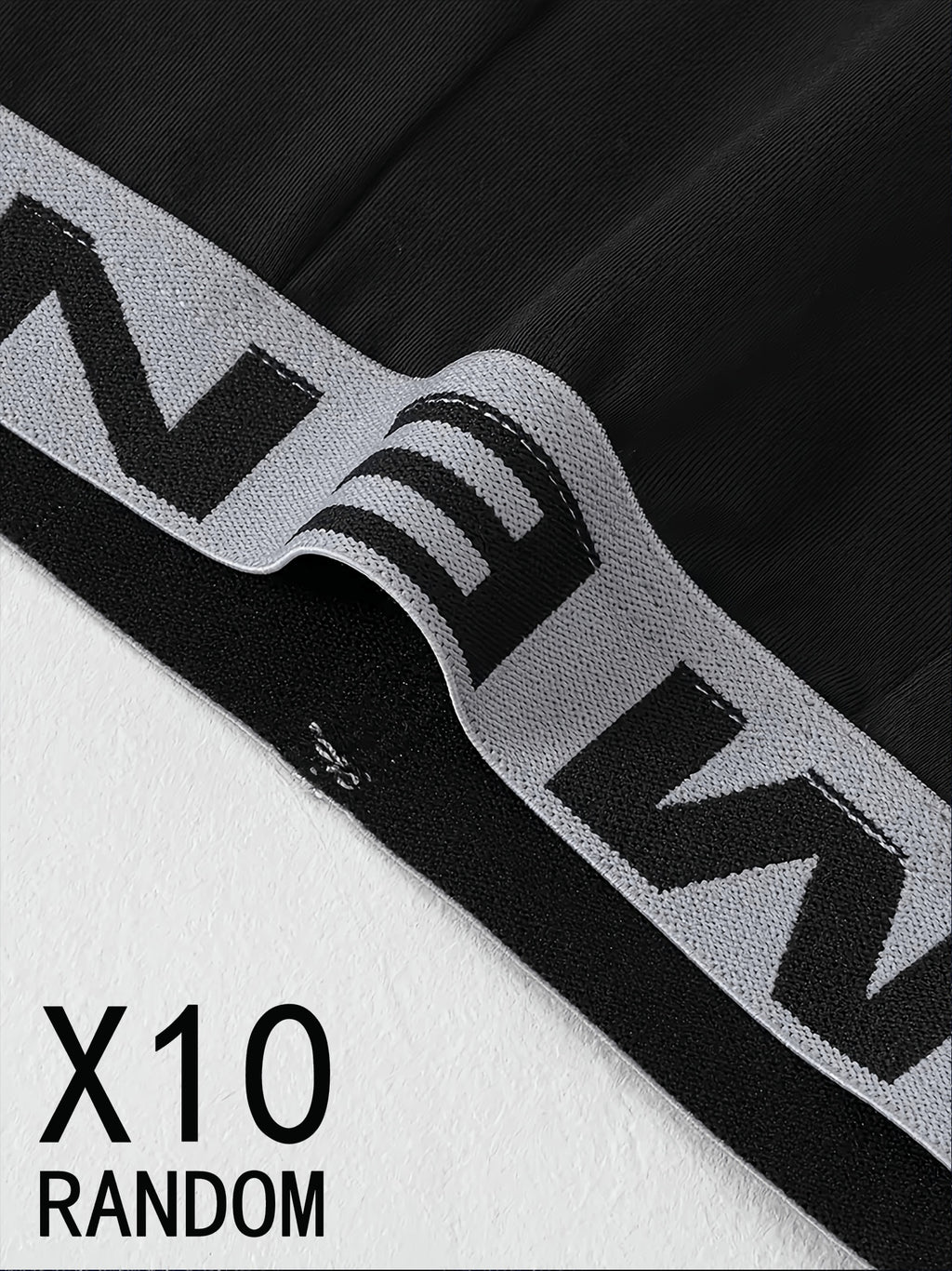 random 10 pcs assorted men     color boxer briefs