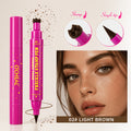 double headed freckle stamp eyeliner pen long lasting