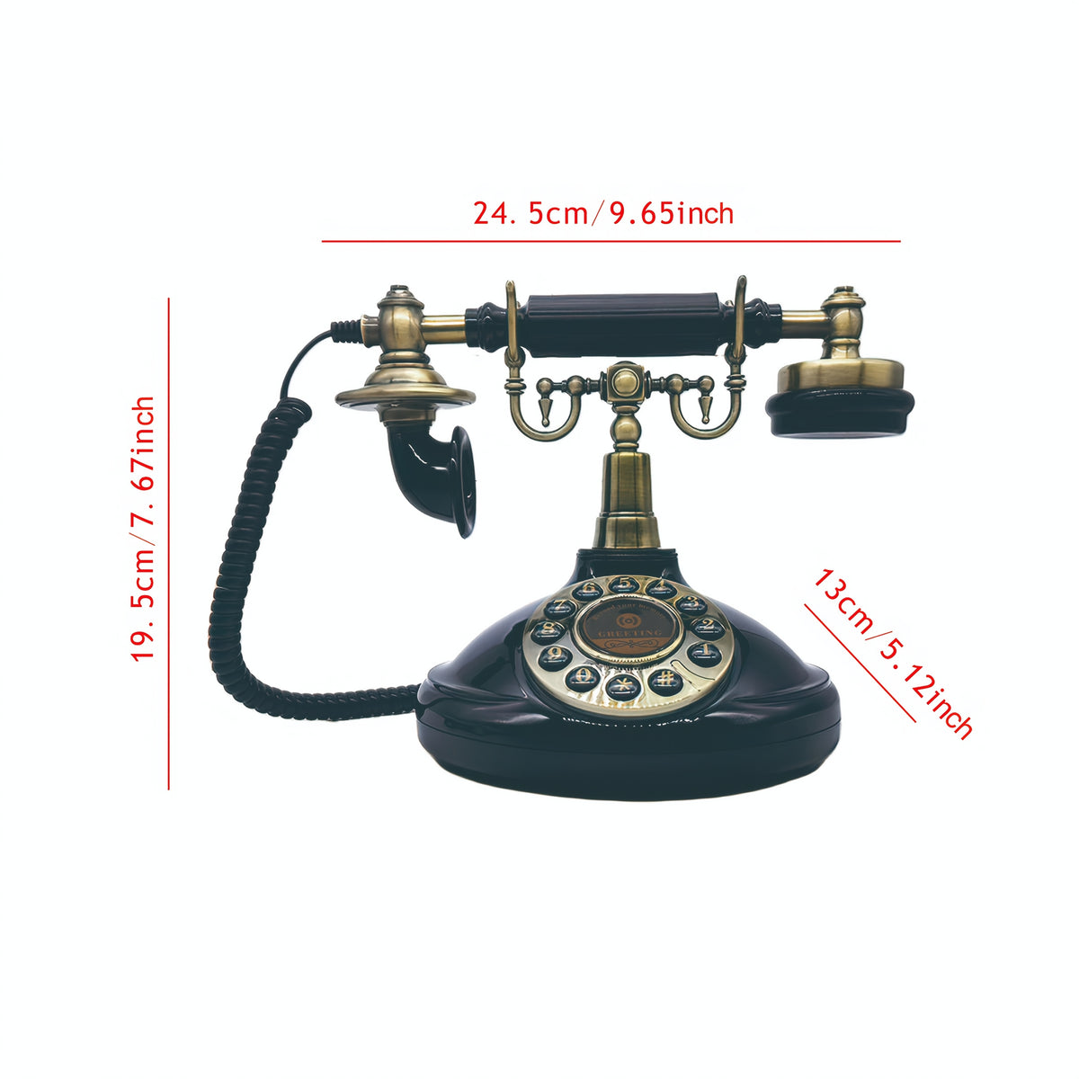 1pc audio guestbook telephone wedding phone leave message