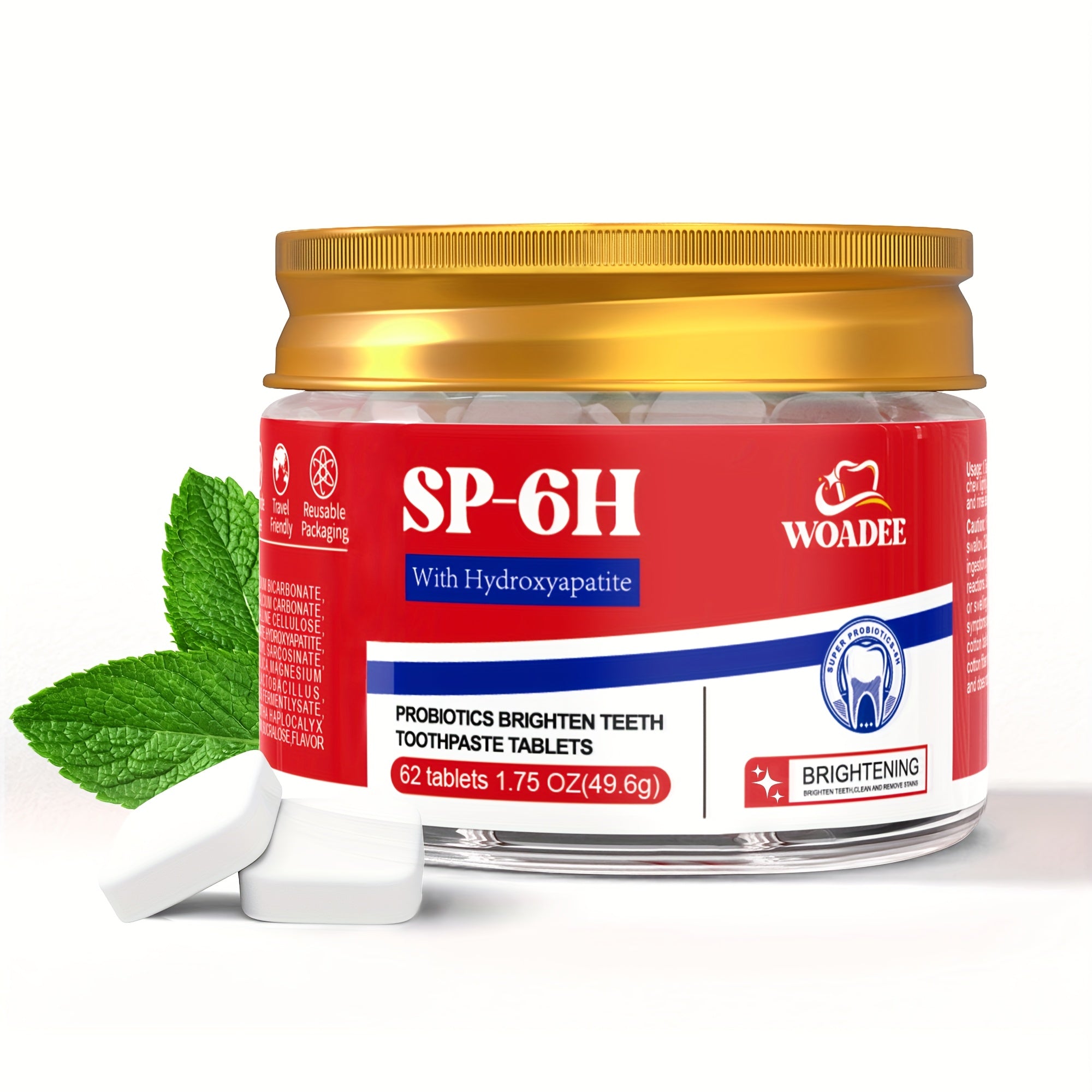 62   woadee sp 6h chewable solid hydroxyapatite
