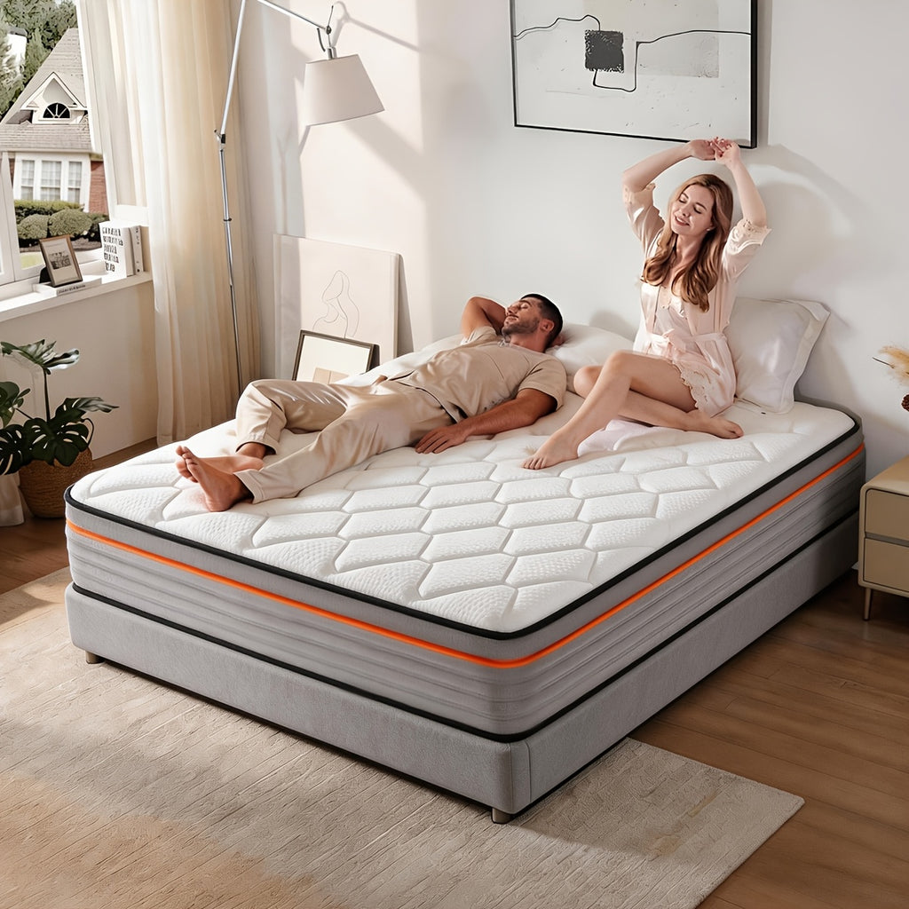 10 12 inch full queen size memory foam mattress