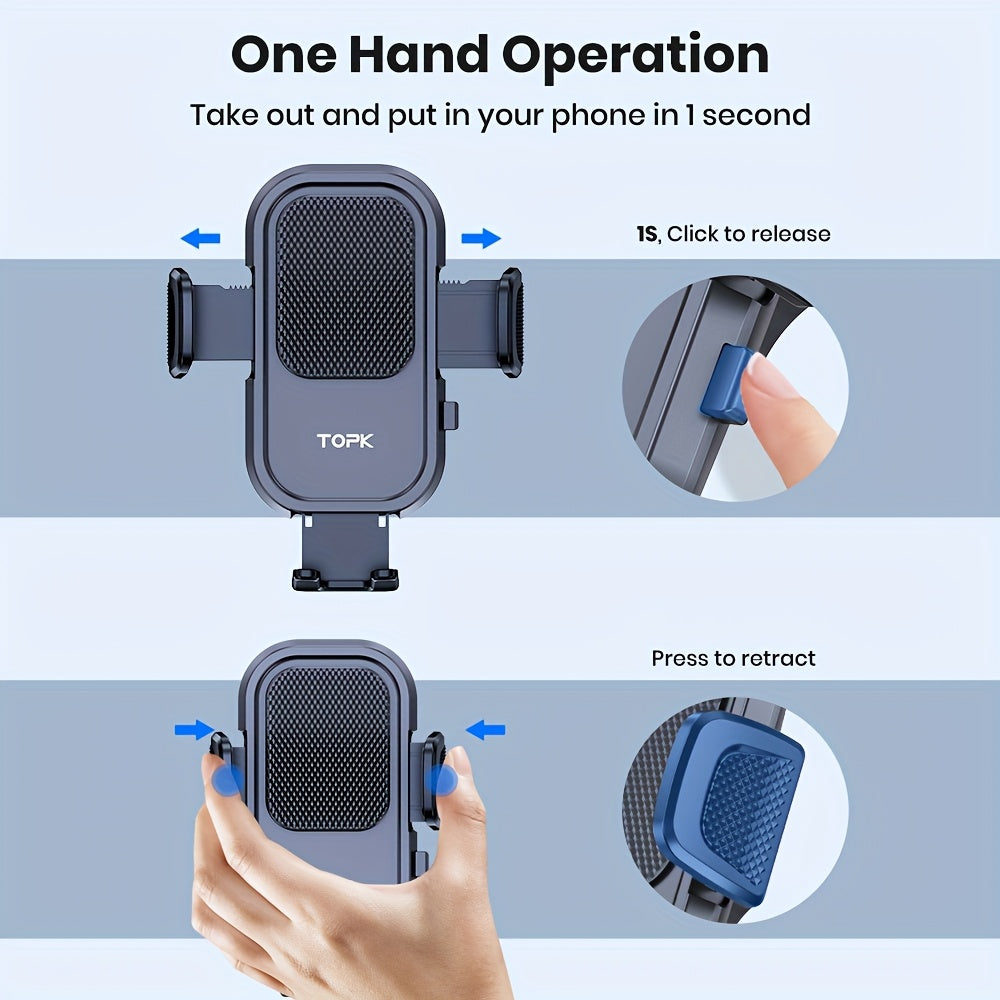 d40c car dashboard phone holder adjustable in vertical