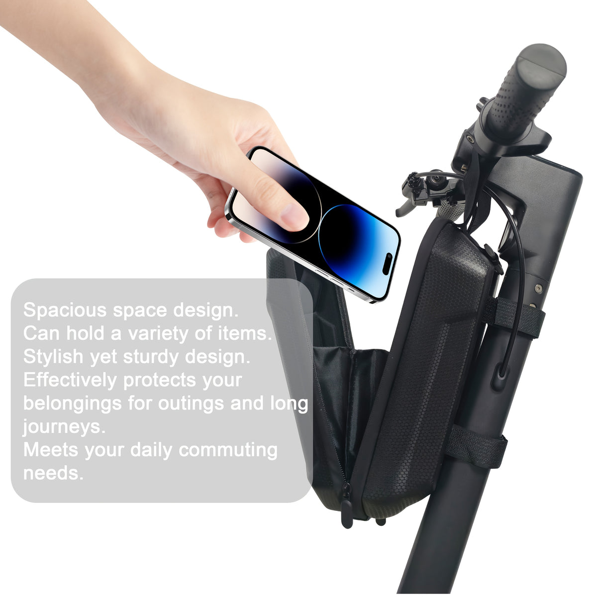 electric scooter front pocket 3l high end bicycle