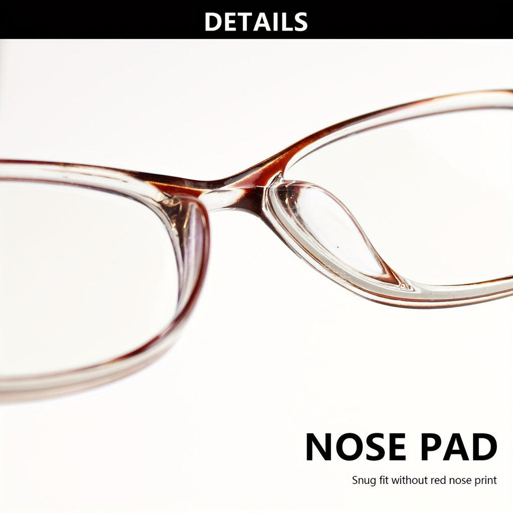 8pcs color striped reading glasses suitable men women