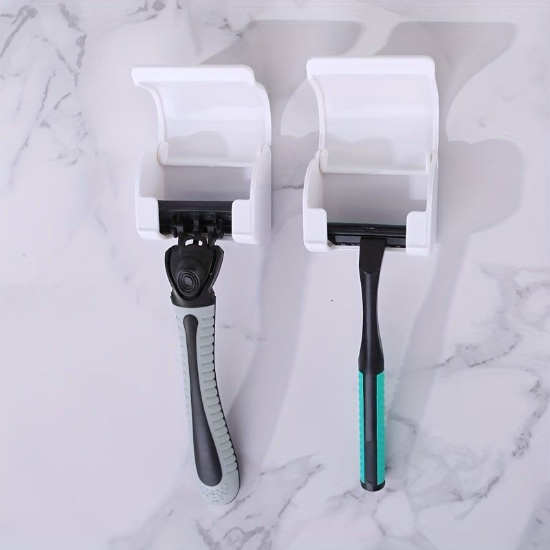 organize shower a razor hanger electric toothbrush holder