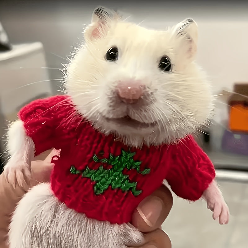 4pcs small pet autumn winter clothing cute hamster clothes
