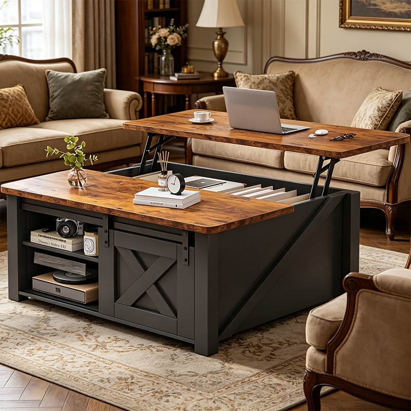 courtyard coffee table lift top coffee table hidden storage