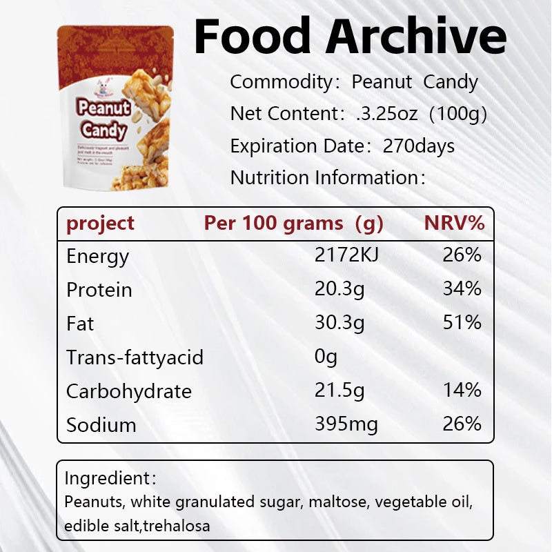 peanut candy ancient method snack   century long