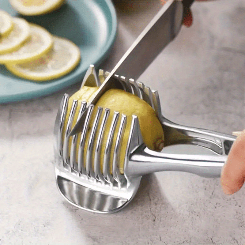 1pc lemon slicer tomato slicer aluminum lemon slicer