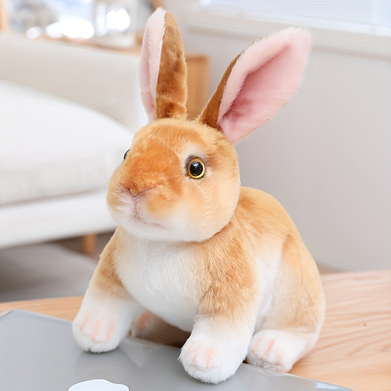 1pc cute simulation rabbit plush toy soft rabbit stuffed