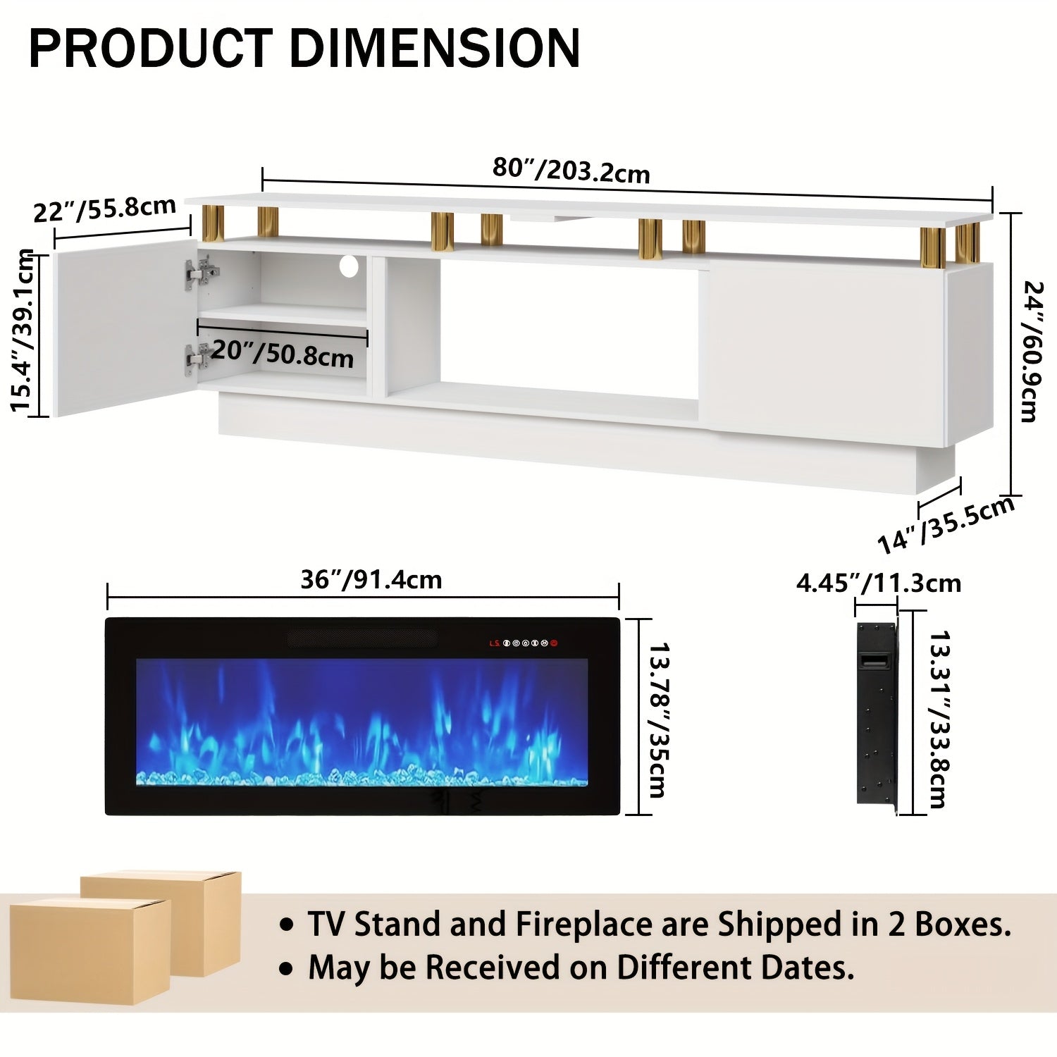 80 fireplace tv stand 36 fireplace 2 tier 80 led