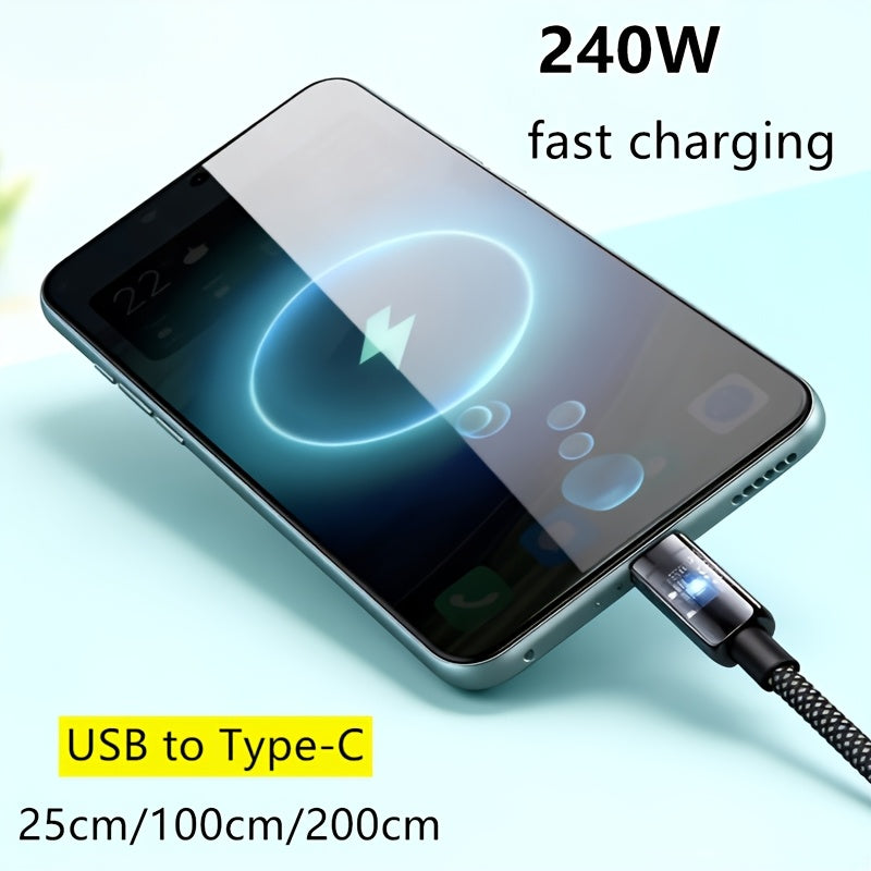 240w glow in       charging cord