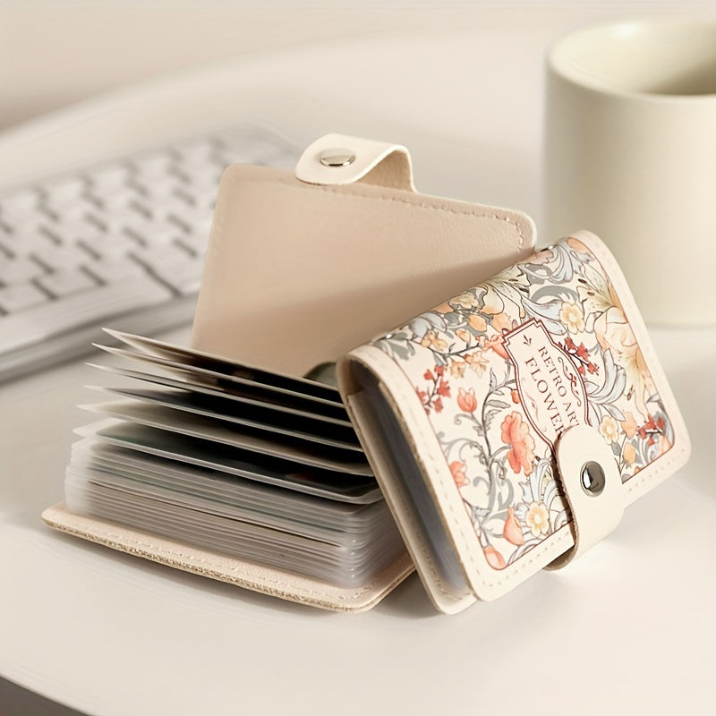 ladies credit card holder multiple slots exquisite large
