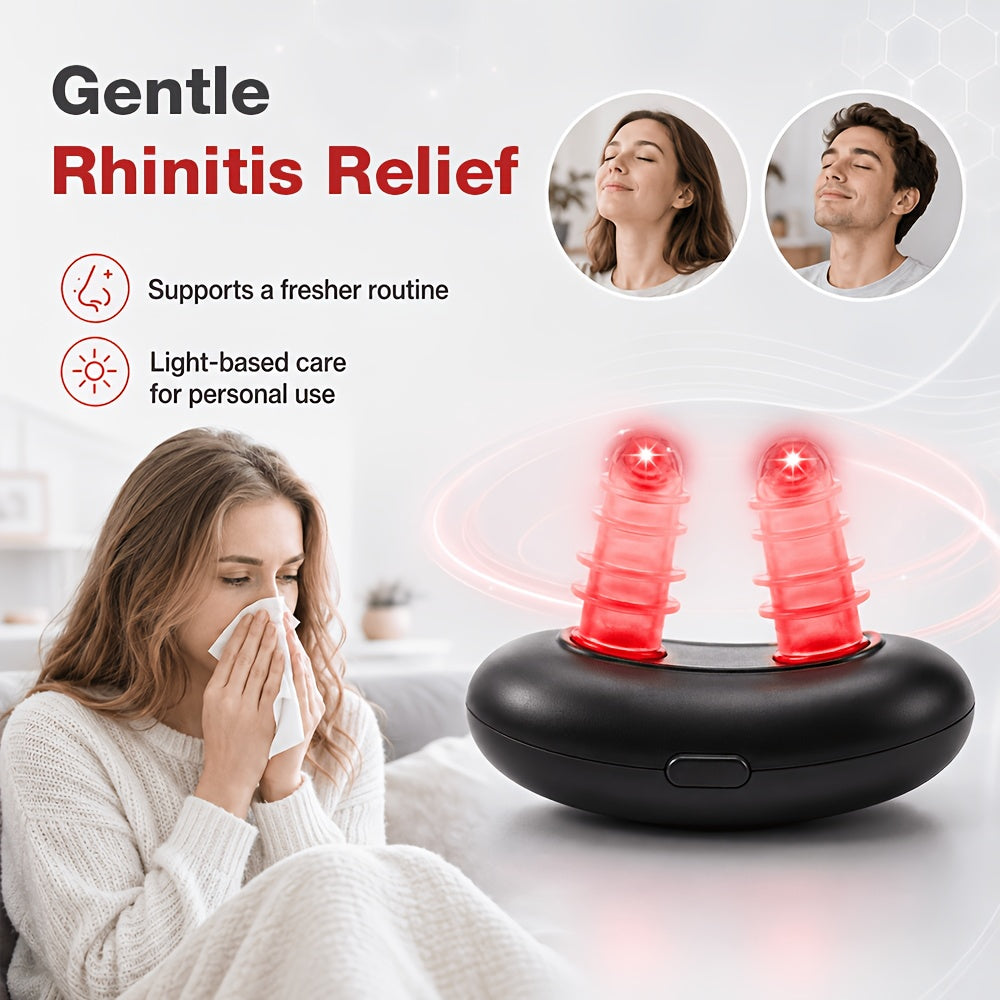red light nasal device sinus congestion allergy
