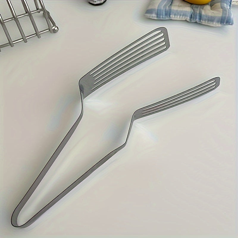 1pc multifunctional stainless steel serving tongs buffet