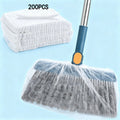 200pcs disposable broom covers electrostatic