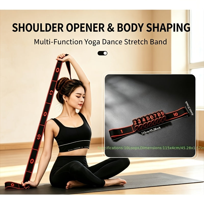 yoga pull band 1pc fitness home physiotherapy