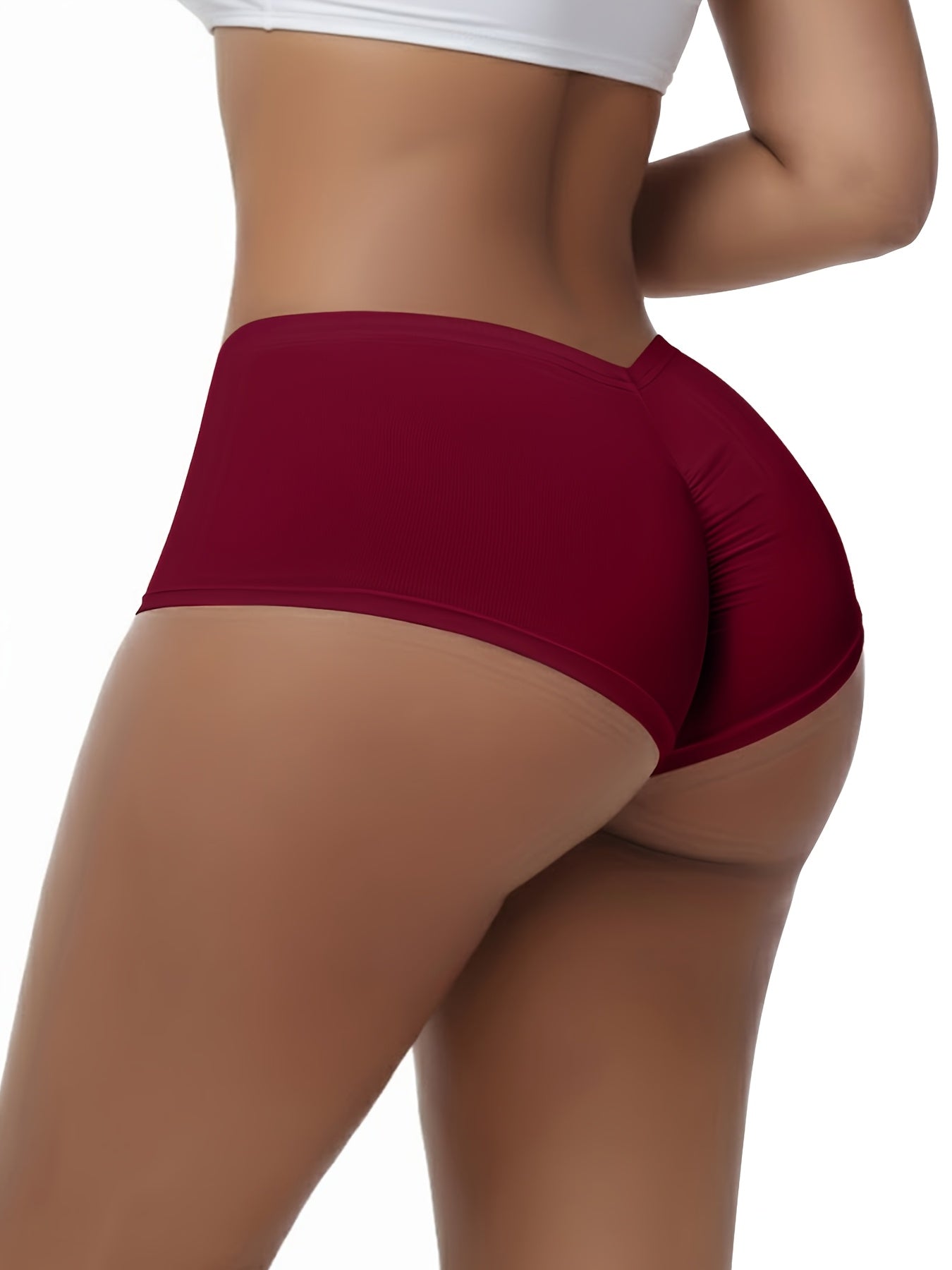 10pcs womens multi color solid color underwear suitable