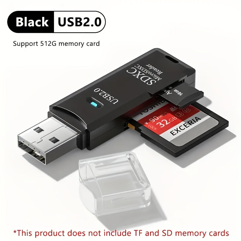 usb 2 0 sd card reader suitable pc sd tf card usb adapter