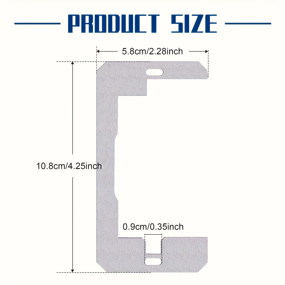 15pcs heavy duty metal wall plate spacers leveling shims