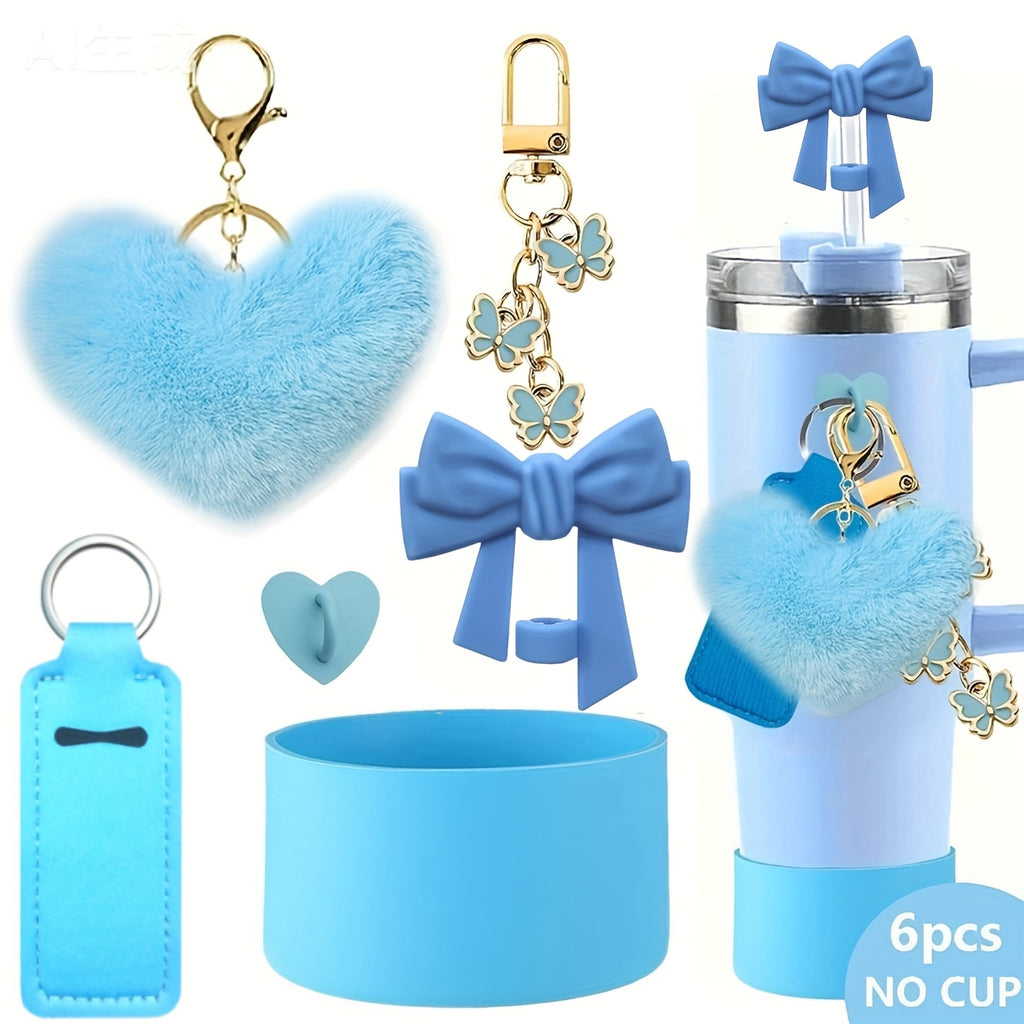 gift 6pcs   silicone decorative additions set