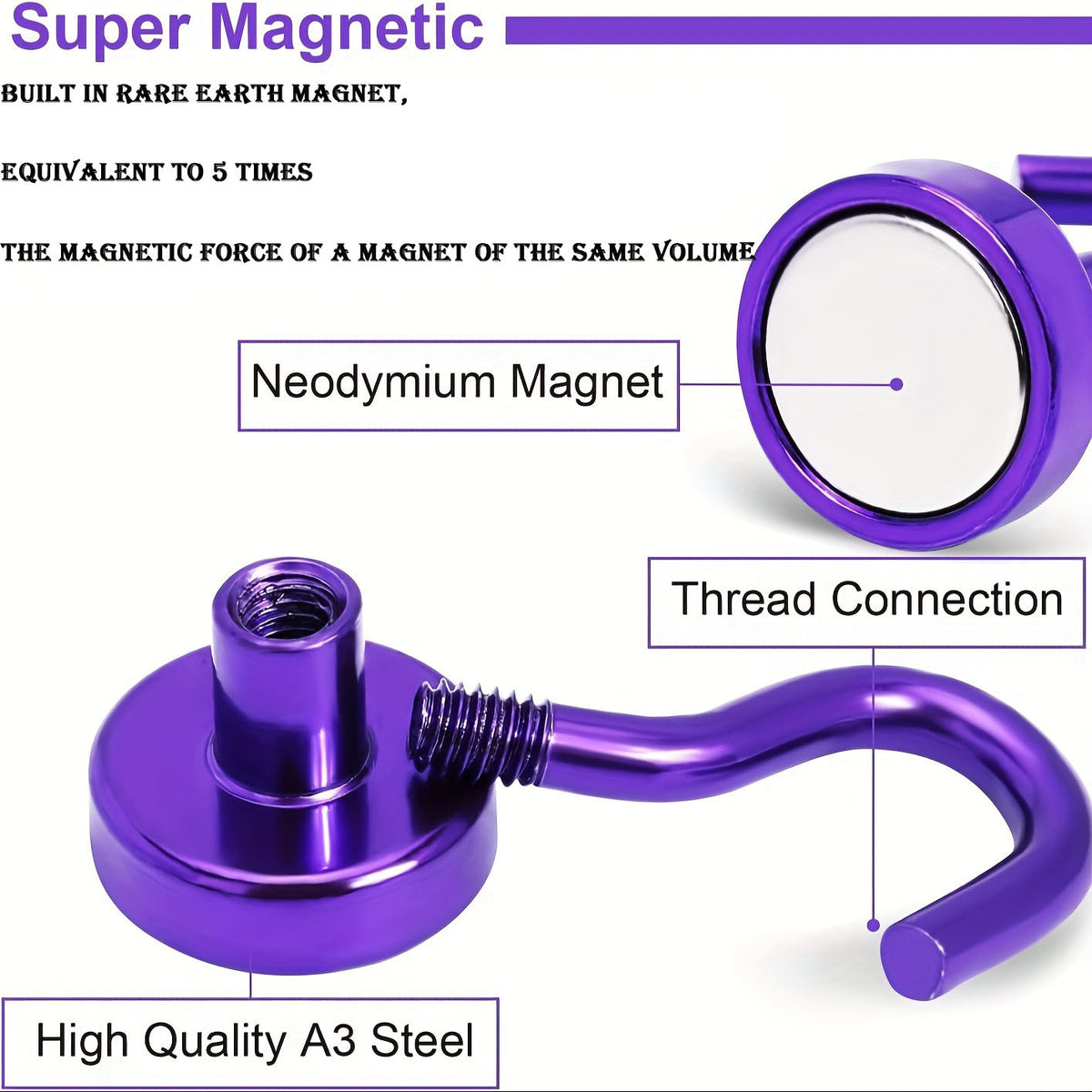 magnetic utility hooks heavy duty magnetic hooks plated