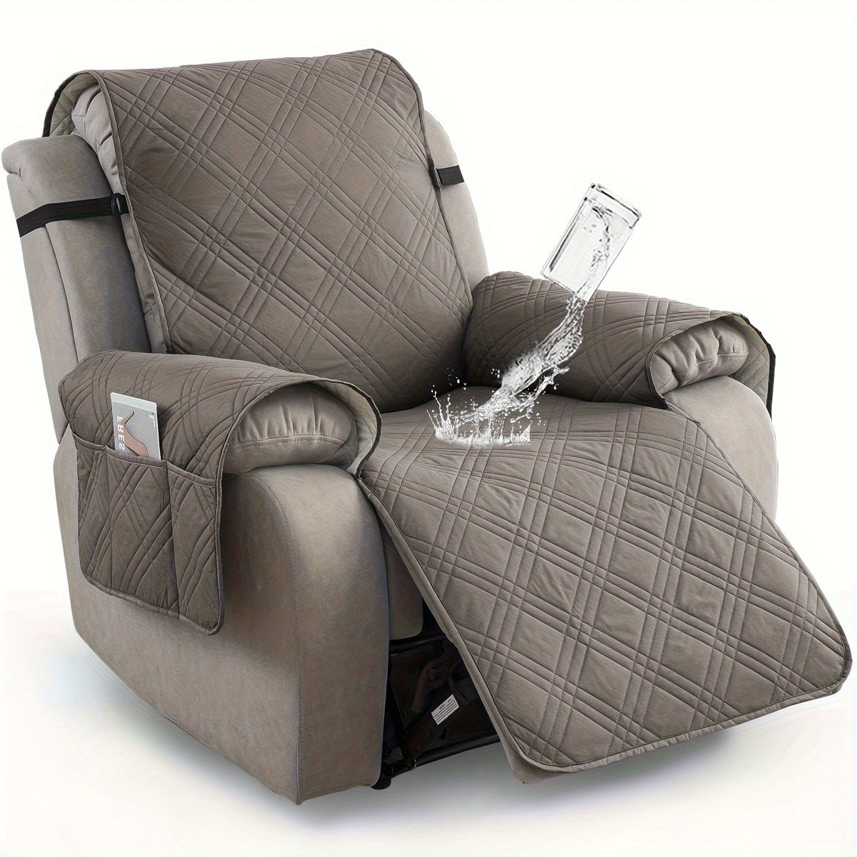 1pc 100 waterproof recliner chair cover non slip recliner