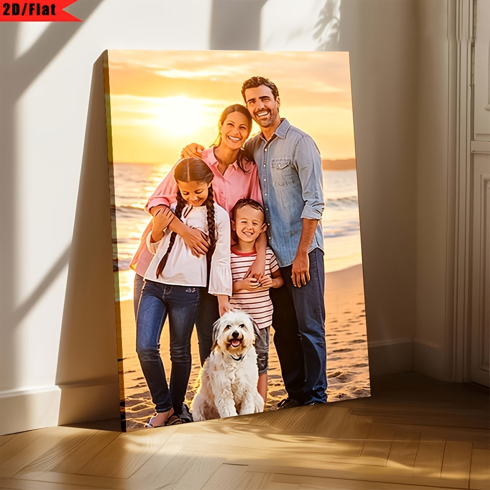 2d flat 2d flat 2d flat 1pc customizable canvas art pine