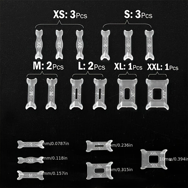 12pcs set ring adjustment pad ring size adjuster fixed loose