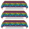 1pc   leopard print birthday tablecloth