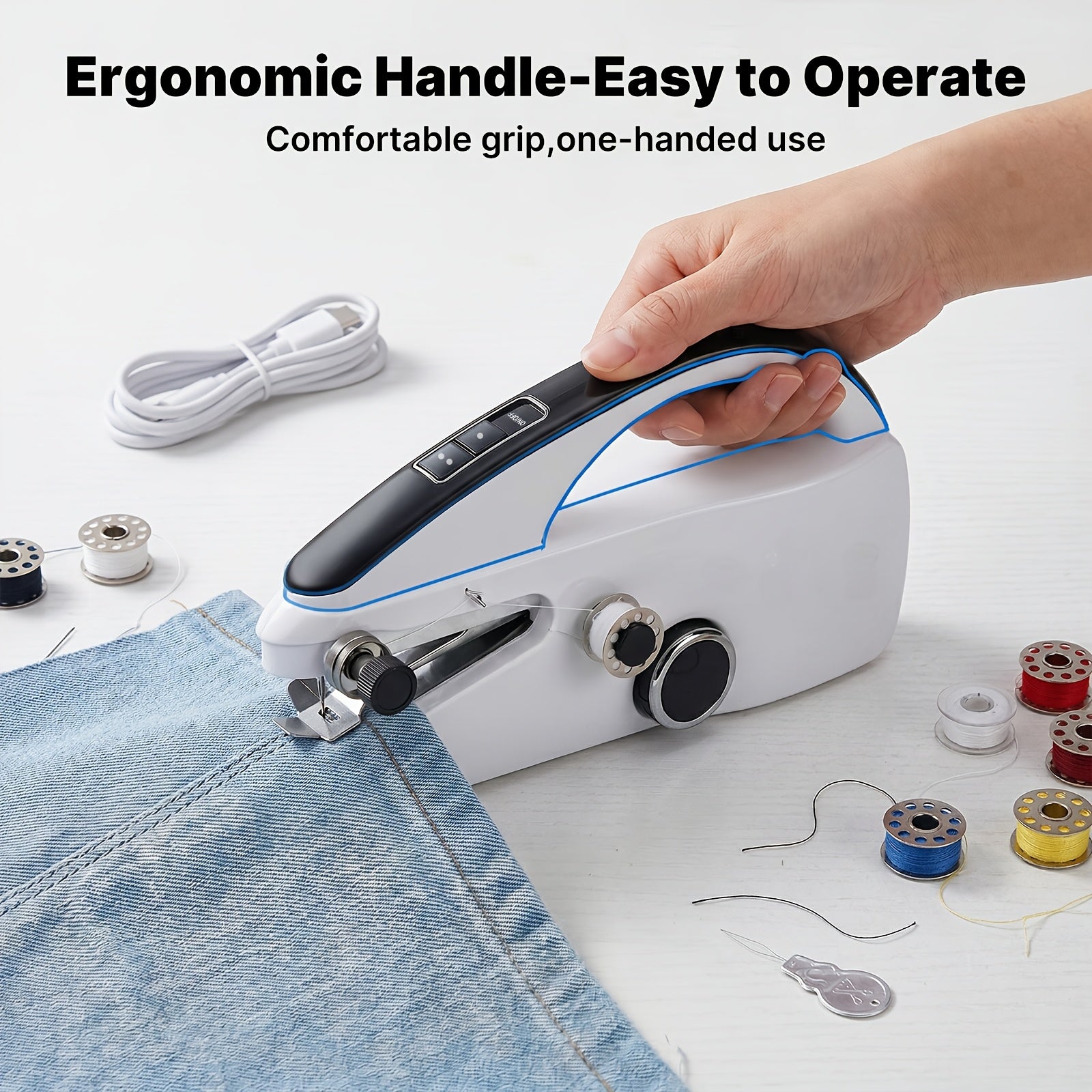 portable handheld sewing machine   fast precision