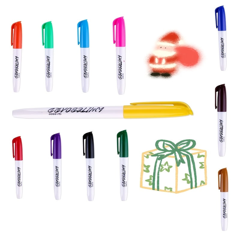 6 12 erasable whiteboard pen 12 color water based non toxic