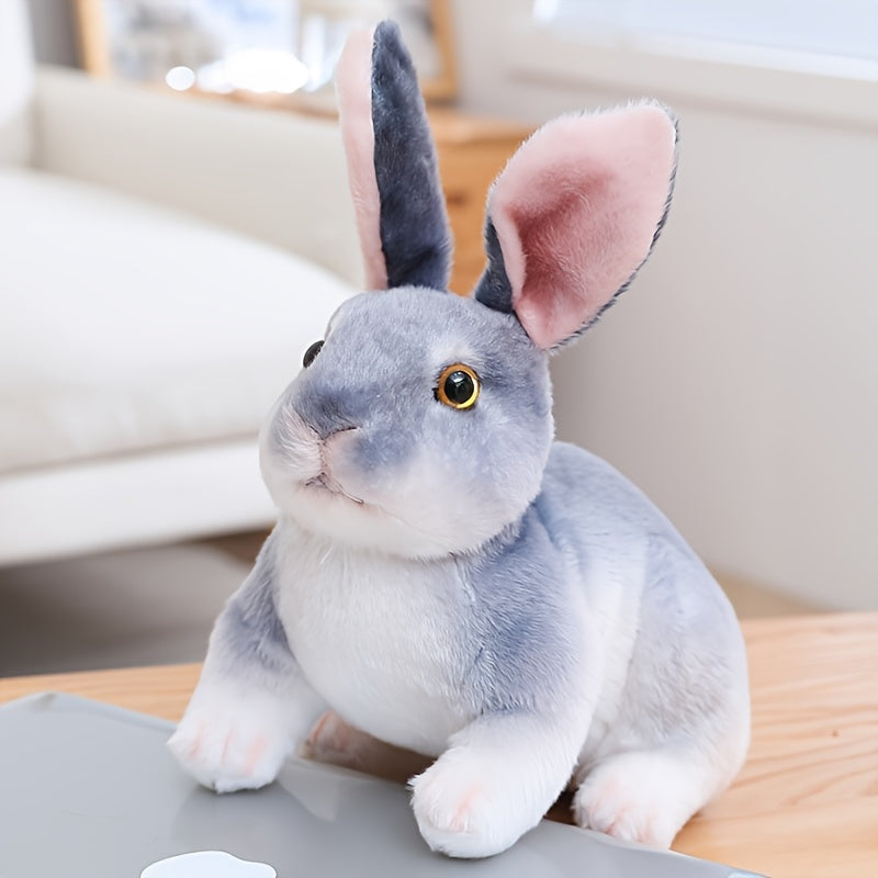 1pc cute simulation rabbit plush toy soft rabbit stuffed