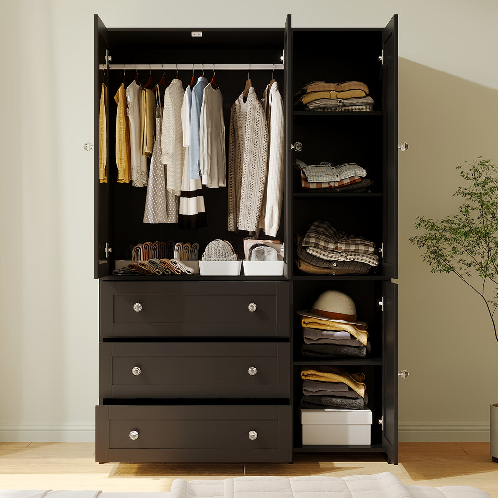 47 63 large modern   wardrobe closet mirror door