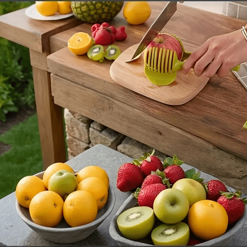 green multi functional vegetable fruit slicer food grade