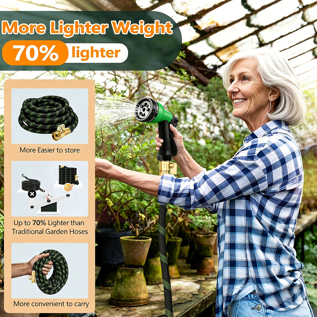 heavy garden hose 100 75 50 25 15ft 10 function high