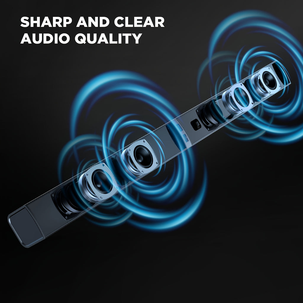 2   bar soundbar smart tv wireless speaker