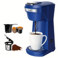 single coffee maker 2in 1 k cup pods ground coffee 3 color 6
