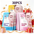 hyaluronic acid collagen face mask set 30pcs