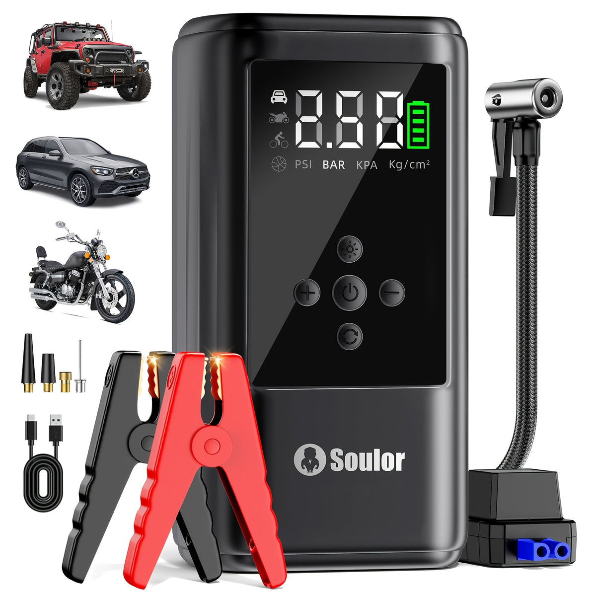 car jump starter 3000a 6000a portable starter power